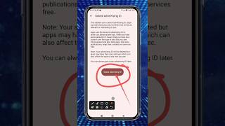 How to Deleted Advertising ID on Android phone(2026)🫢||Stop personal ads and protect privacy#shorts