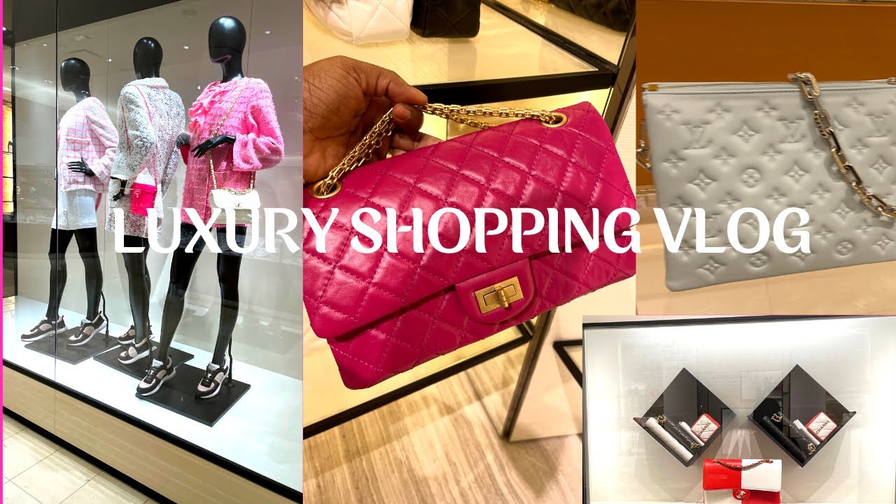 LUXURY SHOPPING VLOG, SHOP WITH ME