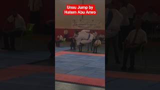 Unsu jump by Hatem Abu Amro #karate #kata