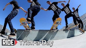 How-To Skateboarding: Backside Noseslide With Caswell Berry