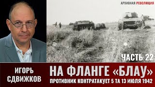 Игорь Сдвижков. На фланге "Блау". Часть 22. Противник контратакует 5-ю танковую армию 13 июля 1942г