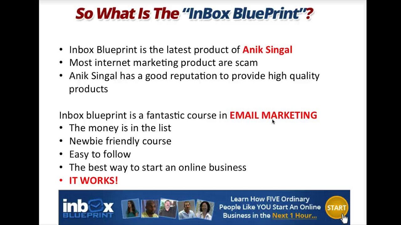 Inbox Blueprint Review - Don't buy Inbox Blueprint until you watch this review