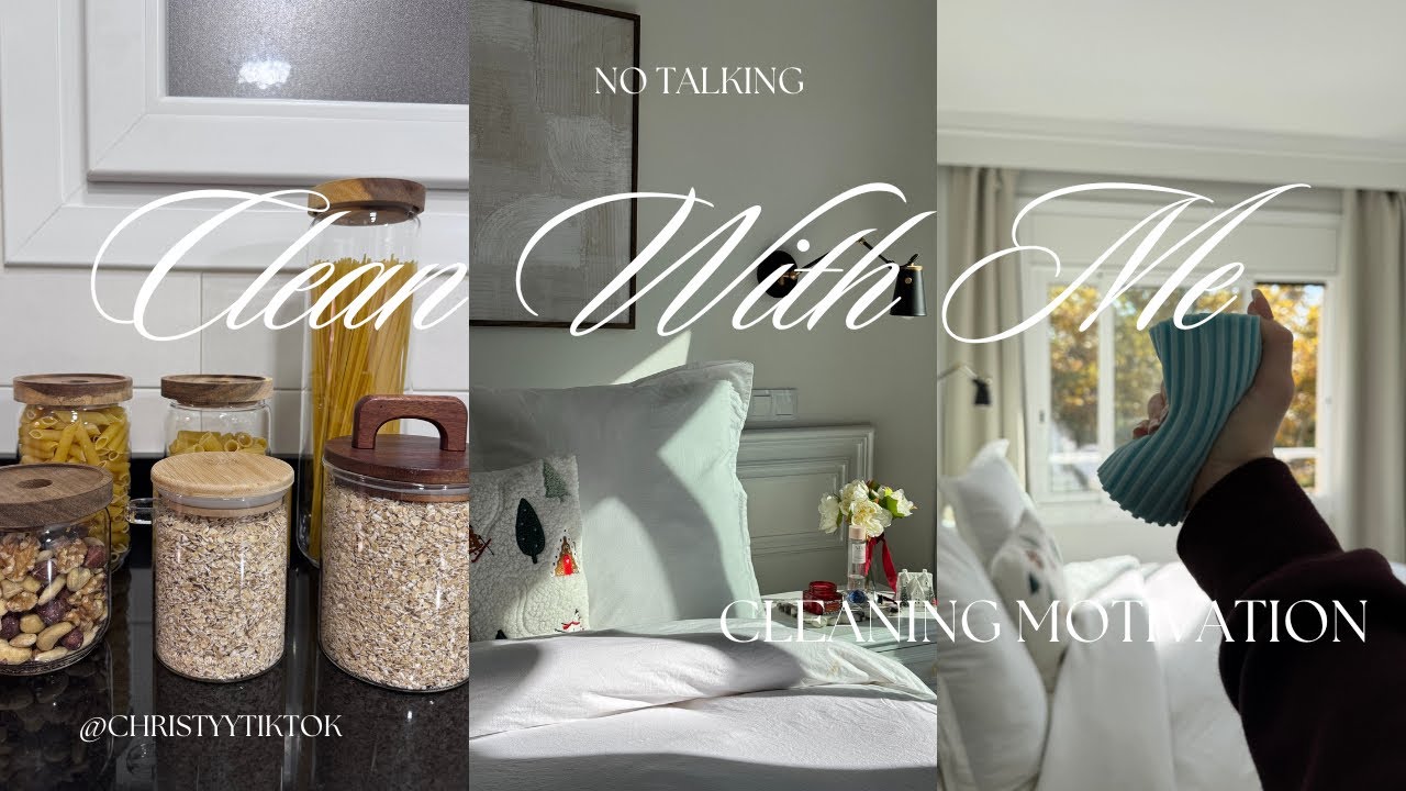 CLEAN, DECLUTTER & ORGANIZE WITH ME ✨ (& decorate for Christmas) *cozy asmr apartment reset