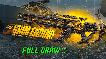 Mythic AK 117 GRIM ENDING full Draw Codm | Grim Ending Mythic full Draw Cod Mobile