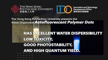 Water Dispersible Autofluorescent Polymer Dots comprising of Non-Conjugated Polymers