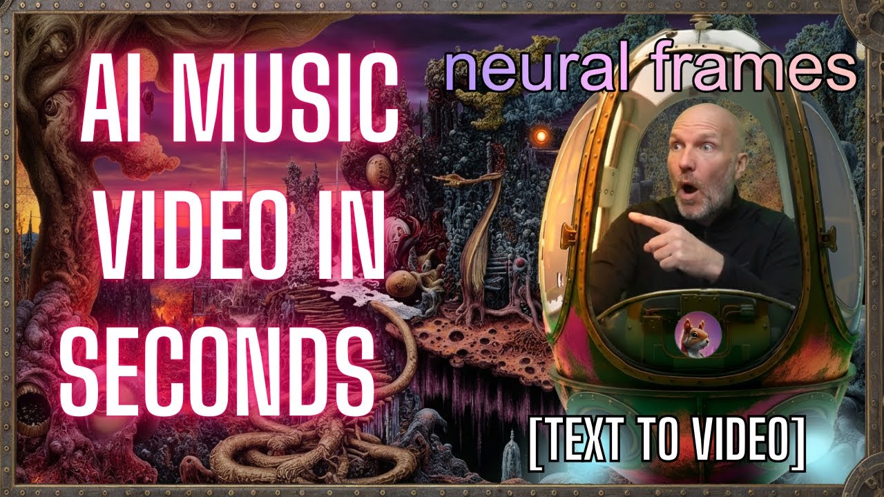 How to Make an AI Music Video in Seconds with Neural Frames Text to Video (Full Tutorial)