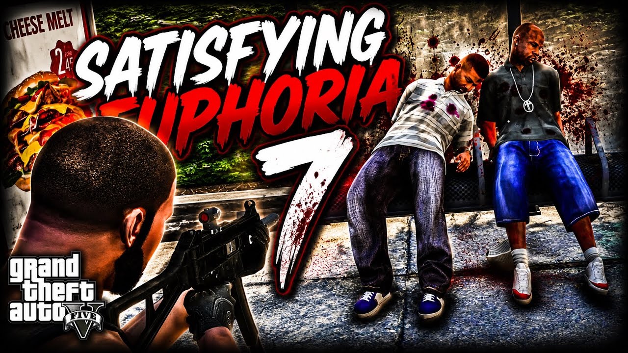 💎 Satisfying Euphoria Kill Comp - Gta5 Gore Mod / Natural Vision Evolved (Part 7)