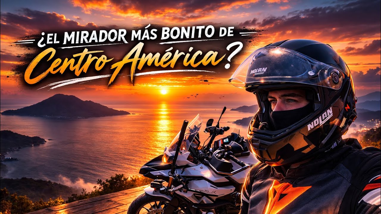 EL CAMINO MÁS PELIGROSO que he hecho en MOTO 🏍️ 😰 🔥 | Miradores del Pacífico El Salvador 🇸🇻 