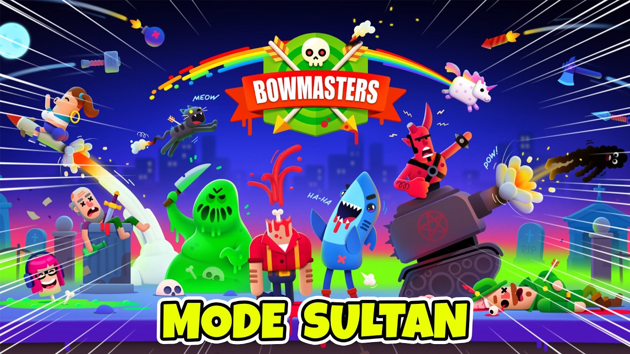 MODE SULTAN BELI SEMUA KARAKTER DI BOWMASTERS!!!