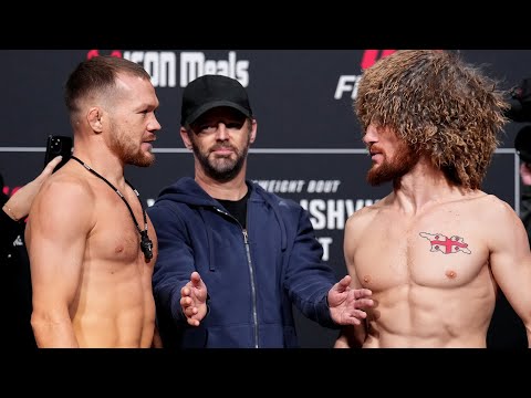 UFC Las Vegas: Weigh-In Faceoffs