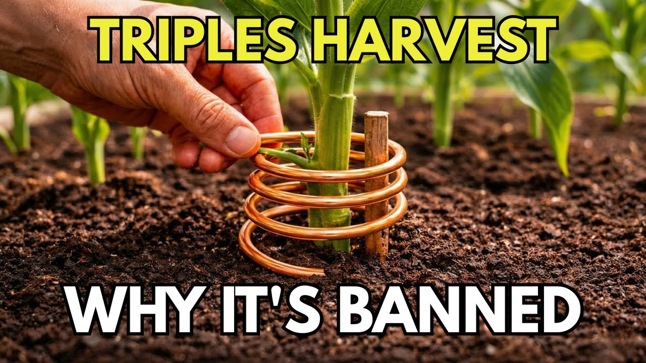 One Copper Wire Triples Your Harvest — Why Is This Science "Forbidden"?