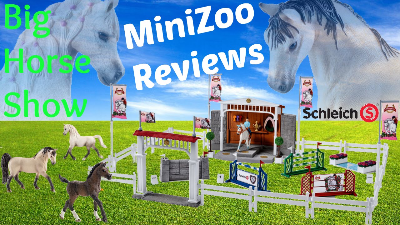 schleich jumping arena