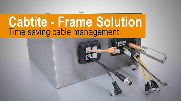 Handling - Cabtite Cable Entry System Frame Solution