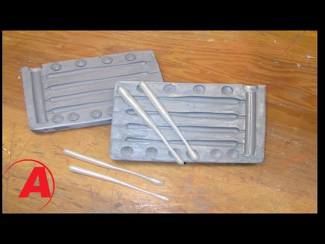 Make your own soft plastic injection lure mold