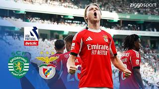Het Draait Helemaal Om In Een Krankzinnige Slotfase Sporting Vs Benfica Liga Portugal 2526