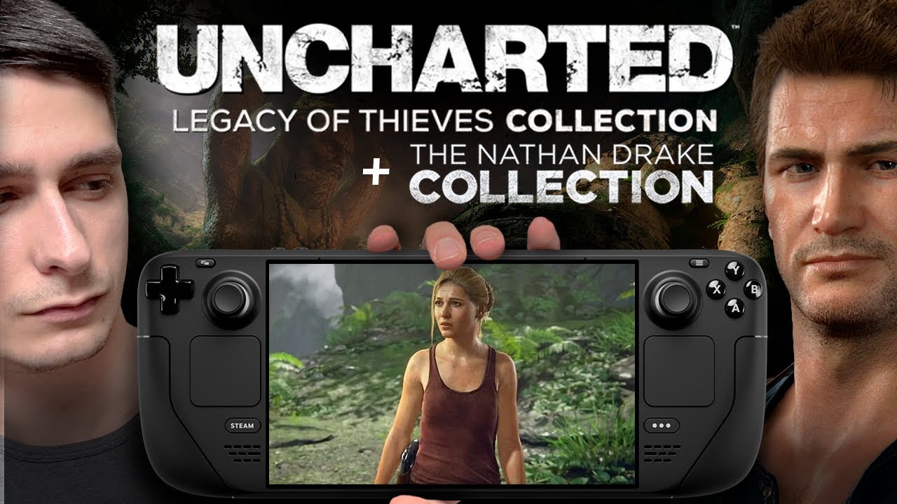 Пытаюсь запустить Uncharted The Nathan Drake Collection и кайфую от Uncharted 4 на Steam Deck OLED