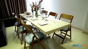 Nội thất thông minh Zentado- Bàn trà kết hợp bàn làm việc bàn ăn