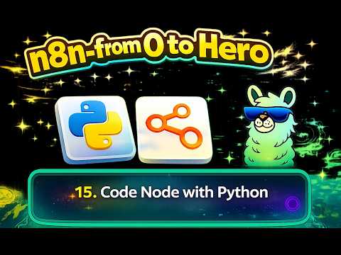 n8n workflow with Python code node example
