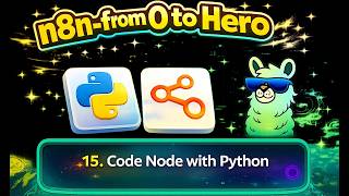 n8n - node code with python