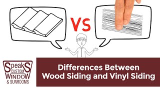 Differences Between Wood Siding and Vinyl Siding - Speaks Custom Window & Sunrooms