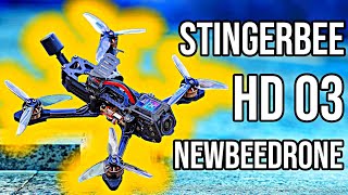 Sub250g 3' DOES EVERYTHING? NEWBEEDRONE STINGERBEE HD O3 Review