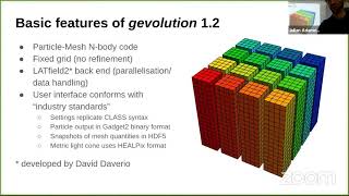 General Relativistic N-body Simulations for Cosmology (Julian Adamek, UZH)