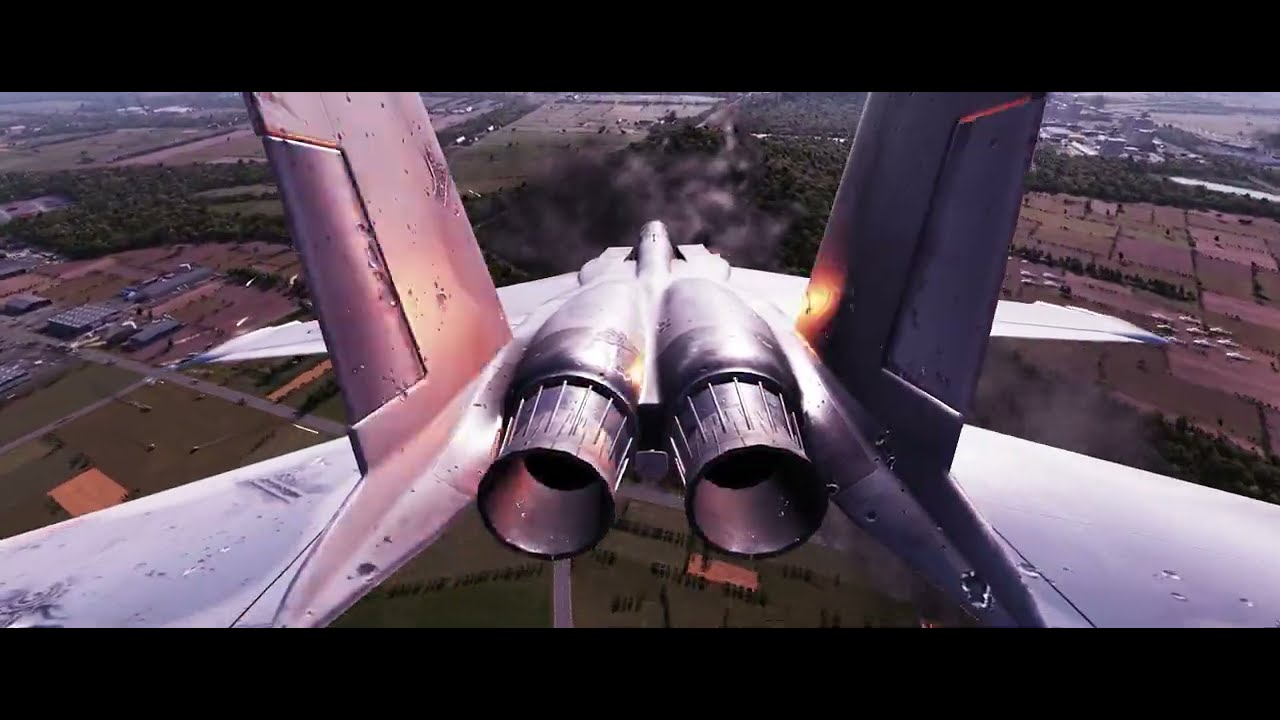 Warno Cinematics (WIP) - F-15 dive-bombing