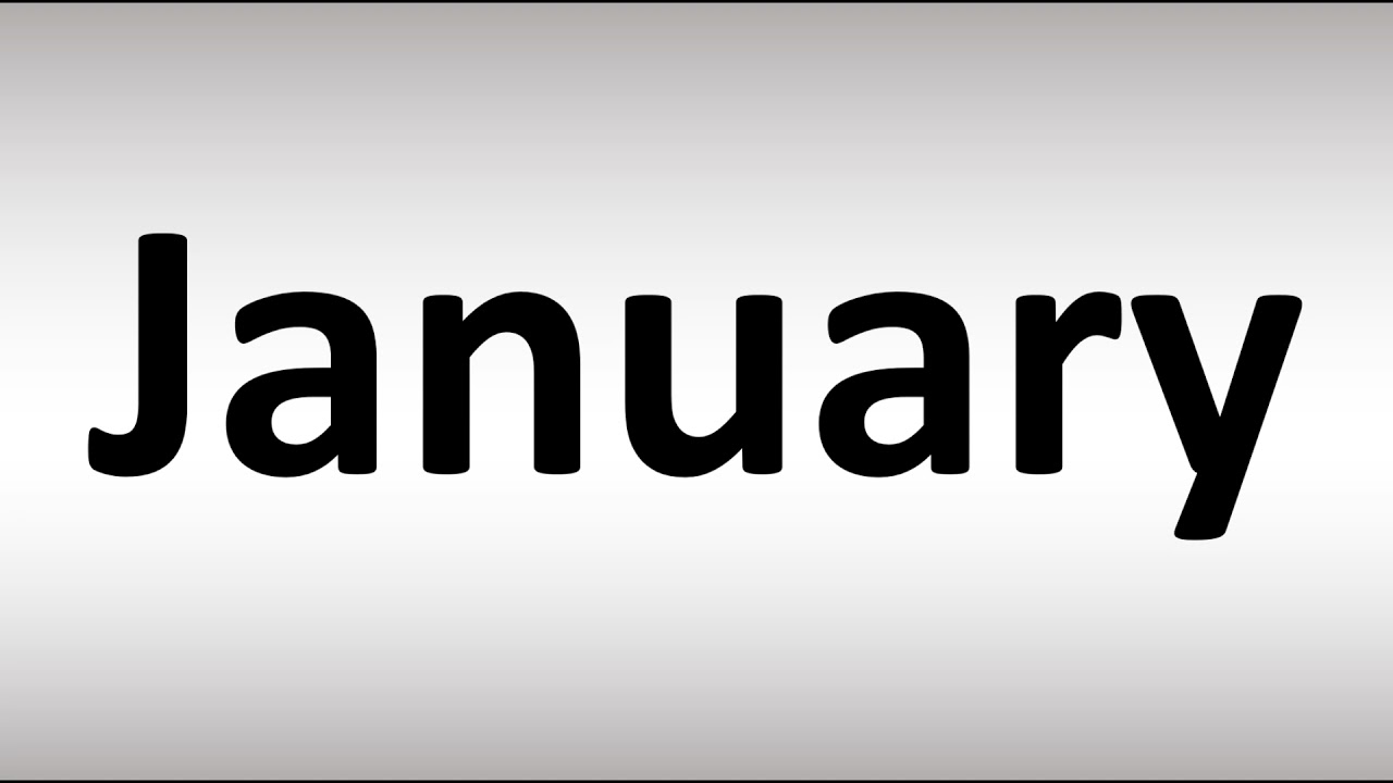 How To Pronounce January YouTube How To Pronounce January YouTube