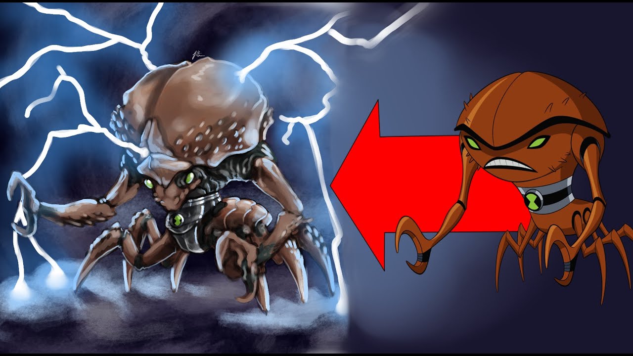 Redesigning Brainstorm from Ben 10 Alien force in live action