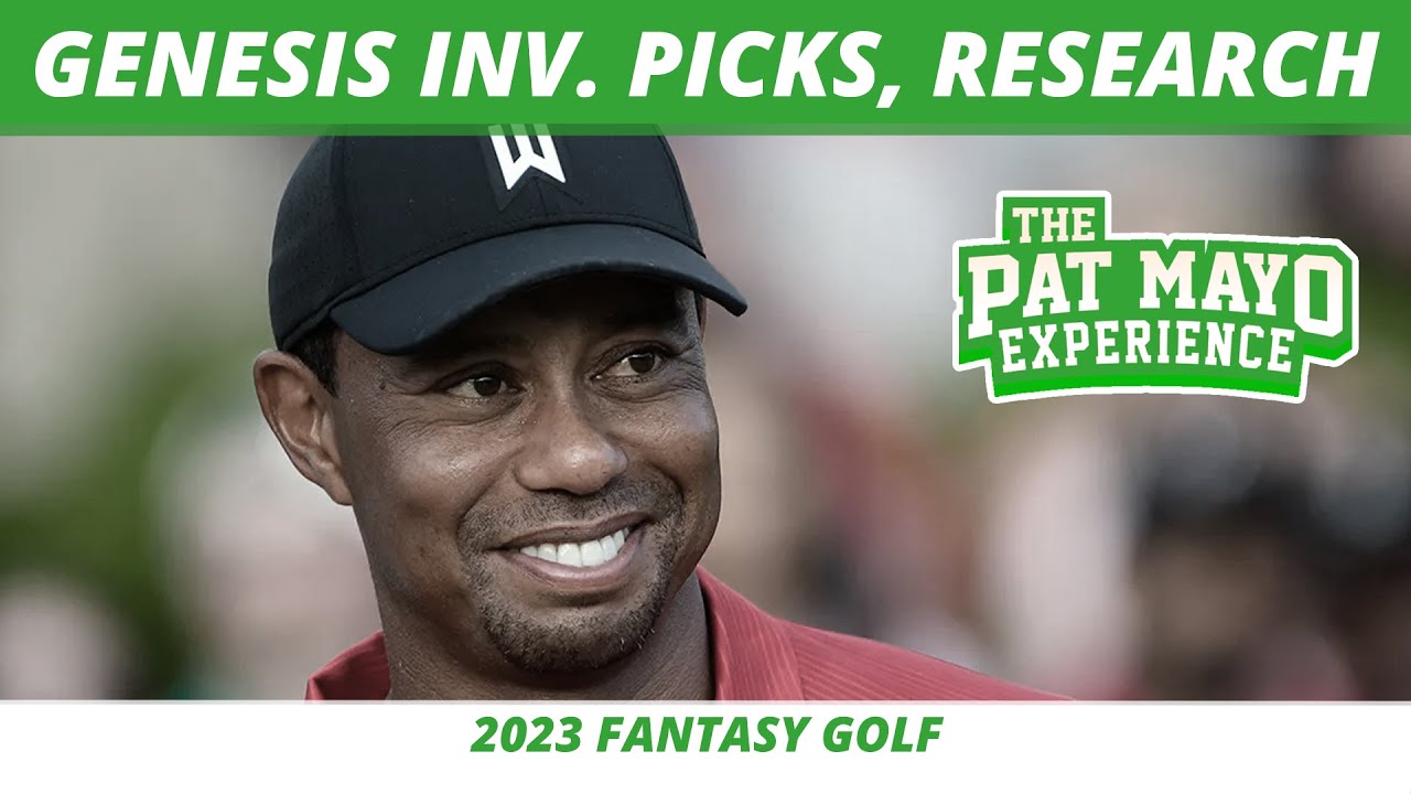 2023 Genesis Invitational Picks, Research, Guess The Odds, Course, Tiger Woods | 2023 DFS Golf Picks