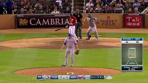 TOR@MIN: Sanchez fans seven, holds Twins to two runs