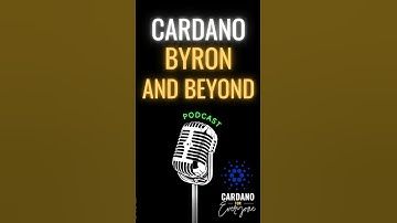 🏗️ Byron Foundations 🎙️ Cardano Podcast 🎧