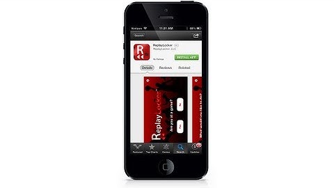 Apple iOS - How to download ReplayLocker App