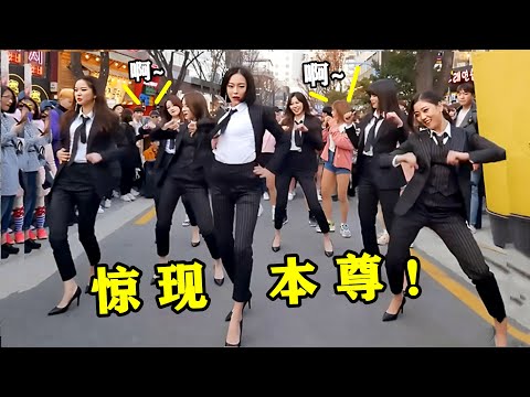 【素人街頭翻唱原唱“驚喜現身”】壹不小心就把原唱引出來了！下次不敢輕易在公眾場合唱歌跳舞了！