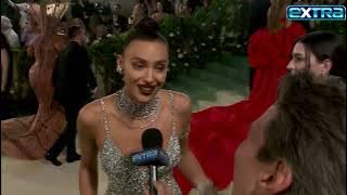 Met Gala 2024: Irinia Shayk SHIMMERS in 70,000 Swarovski Crystals