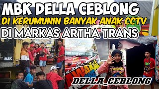 MBAK DELLA CEBLONG HEBOHKAN MANIAK JEMBER SAMA BOSS MUDA ANDRE DAN NICK DI MARKAS ARTHA TRANS