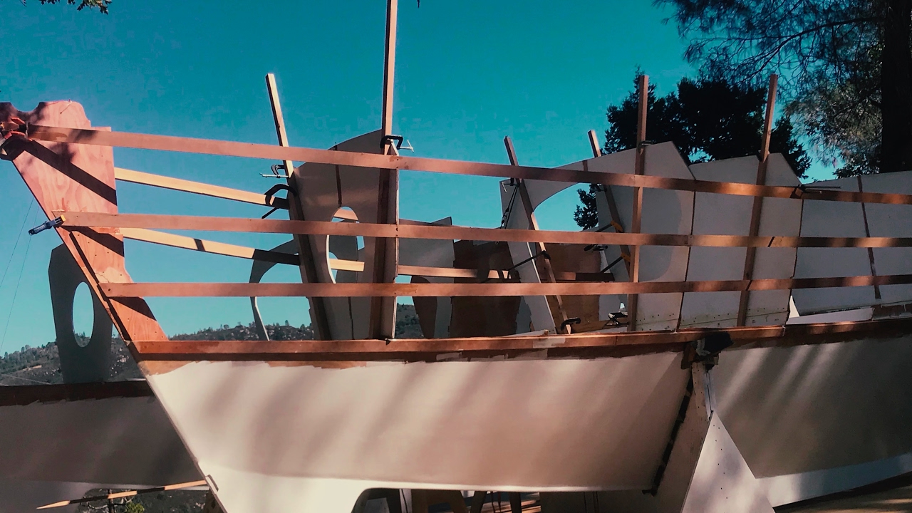 Ma'tiki - Building a Tiki 46 Catamaran Live Stream