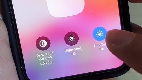 iPhone 11 Pro: How to Enable / Disable Night Shift