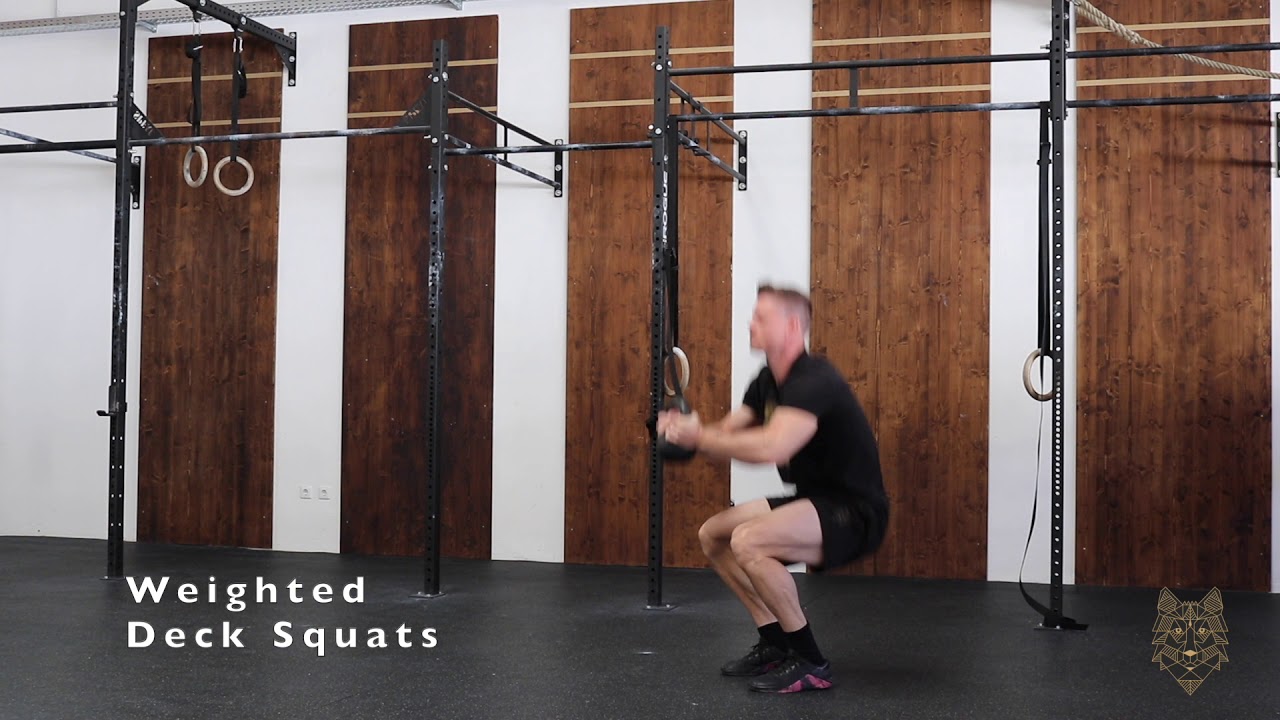 Weighted Deck Squats YouTube
