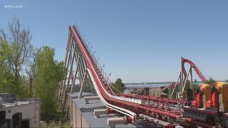 Cedar Point officially opened today in Sandusky, Ohio