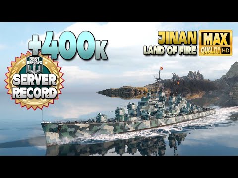 Видео: крейсер Цзинань: третья лучшая игра по урону в мире - World of Warships
