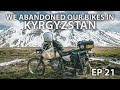 We abandoned our bikes on a mountain in Kyrgyzstan || Riding from Sydney to London - EP 21