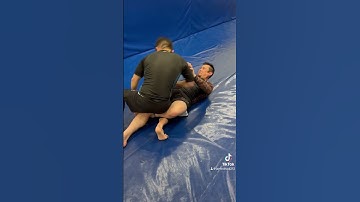 Berimbolo from half guard #bjjshorts #bjjfanatics #moveoftheday #bjj