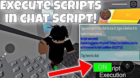 Execute Scripts In Chat Script! | ARCEUS X • DELTA • FLUXUS!
