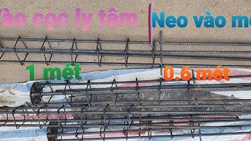 Thi công thép neo cọc ly tâm vào đài móng