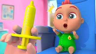 生病歌 Time for a shot | 寶寶生病了 | 寶寶好習慣 樂樂 - 兒歌與童謠 Kids Song  & Nursery Rhymes