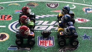 MONSTER TRUCK FOOTBALL PLAYOFF GAME “CHIEFS VS GIANTS”