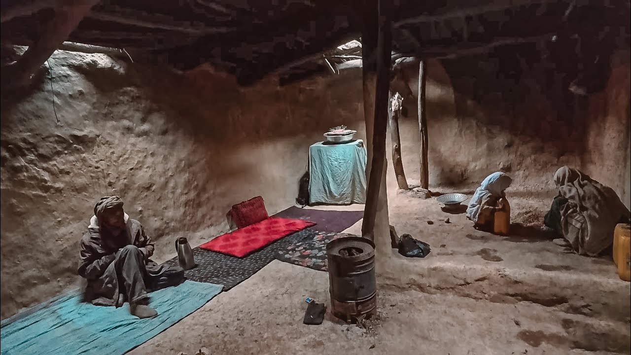 Living With a Nomadic Family During Early Snow