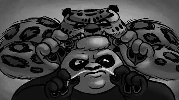 Kung Fu Panda Animatic (Hot Rod Audio)