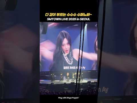 솔직히 이 파트는 다 같이 불러야 함 #SMTOWN2025 #SMTOWN #SM_30thAnniversary #<strong>SMTOWN_LIVE</strong> #SMCU #aespa #supernova